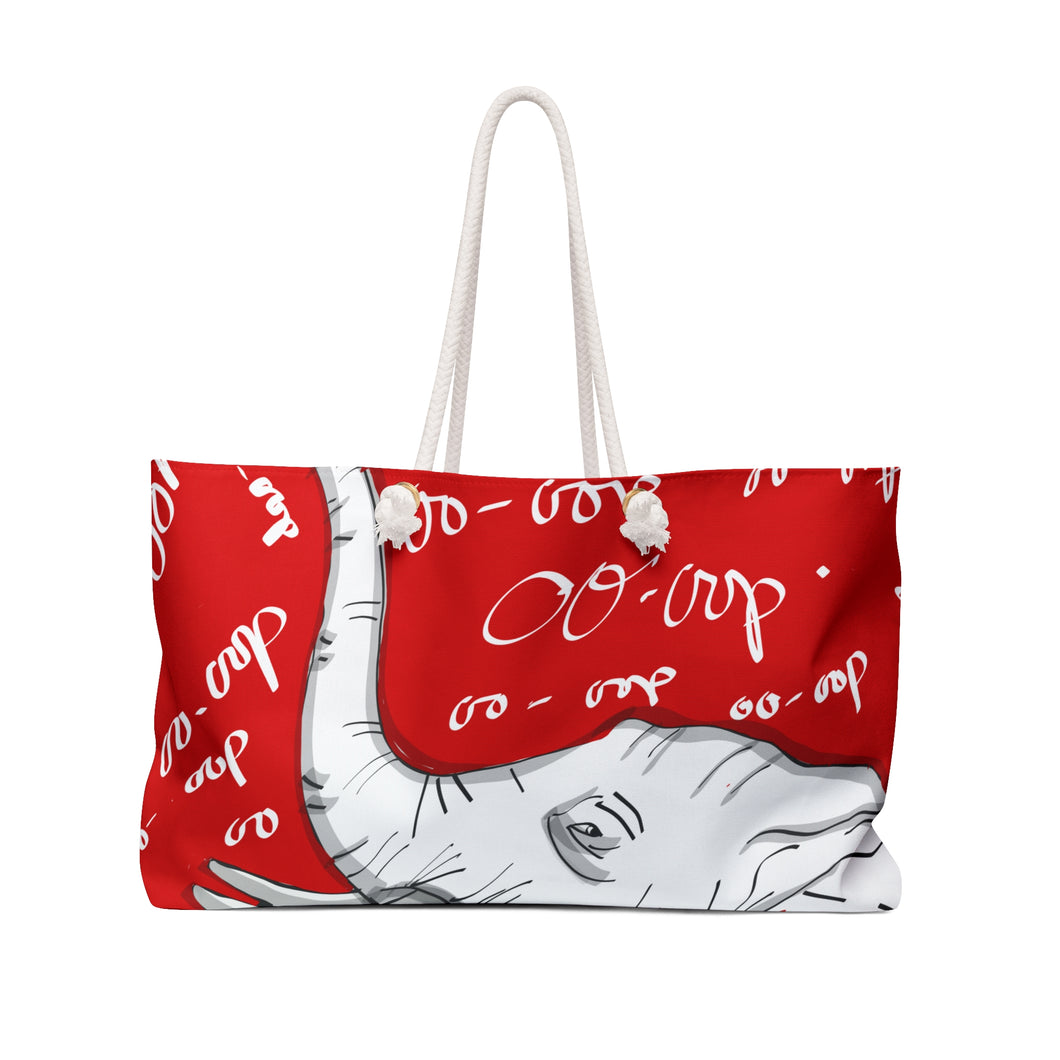 Greek DST Elephant Weekender Bag