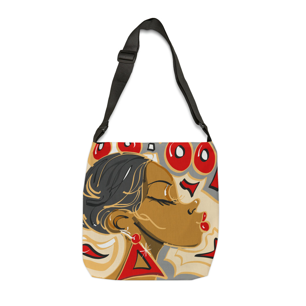 Greek DST Adjustable Tote Bag