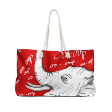 Load image into Gallery viewer, Greek DST Elephant Weekender Bag
