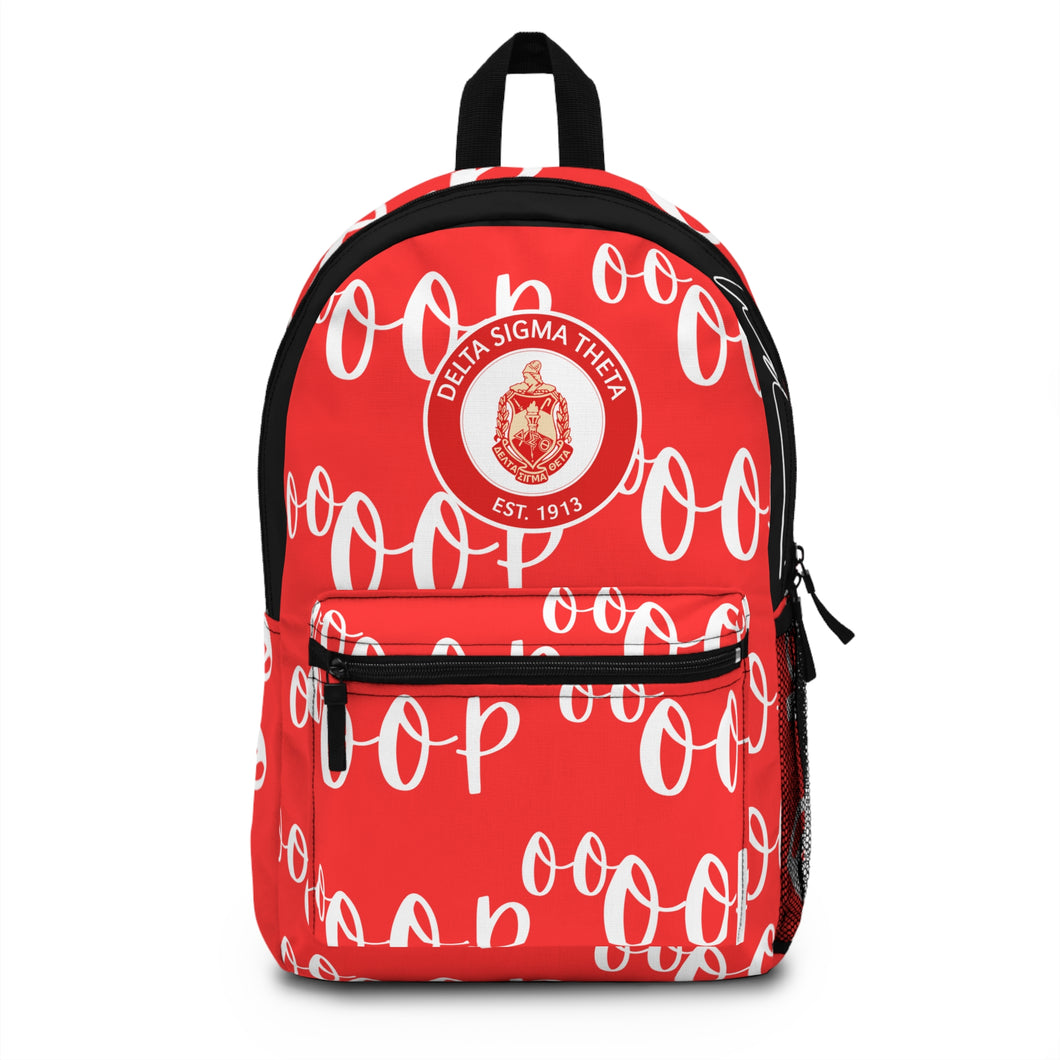 Greek DST OOP Backpack