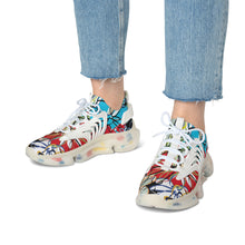 Load image into Gallery viewer, Women&#39;s abstract Mesh Sneakers

