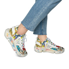 Load image into Gallery viewer, Women&#39;s abstract Mesh Sneakers
